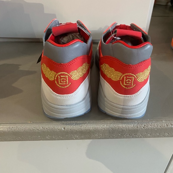 Nike Air Max 1 CLOT Kiss of Death Solar Red Sneakers - Picture 4 of 5